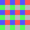 60 by 60 pixel checkerboard